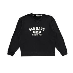★ Vintage Old Navy Big Printed Spellout Logo Crewneck Sweatshirt ★